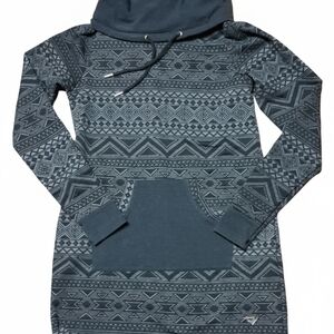 Oxygen Geometric Patterned Sweater Dress